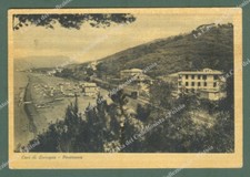 Liguria. CAVI DI LAVAGNA, Genova. Panorama. Cartolina d'epoca viaggiata