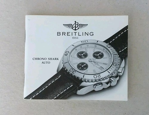 Breitling libretto booklet - breitling,