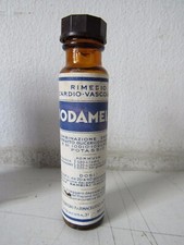 VECCHIA BOTTIGLIA IODAMELIS RIMEDIO VASCOLARE   DA FARMACIA 