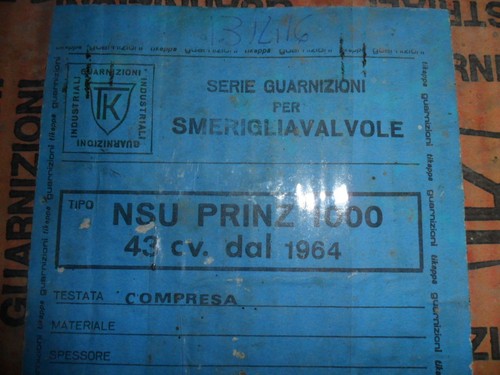 Serie guarnizioni smeriglio - serie,