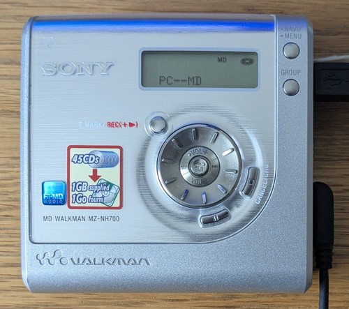 Sony nh700 lettore - sony, mz-nh700