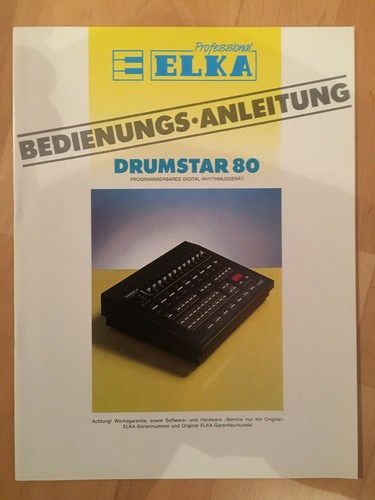 Elka drumstar rhythm unit - 80,