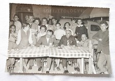 VECCHIA FOTO VESPA CLUB ? RADUNO CREMONA  1951 CA PIAGGIO VESPA D'EPOCA
