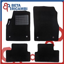 Tappetini Auto In Moquette Con Fissaggio e Battitacco Per Opel Astra J 4PZ