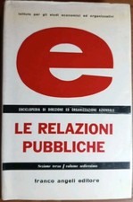 Relazioni pubbliche - le,