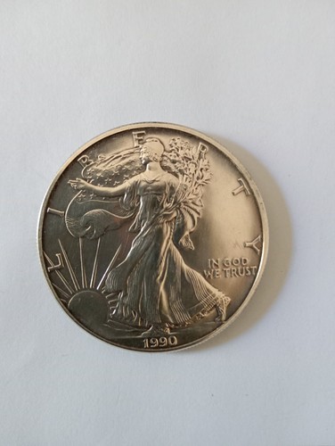 Dollaro usa argento 1990 - usa,