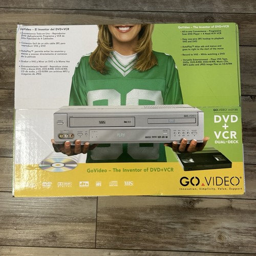 Video dv2150 dvd vcr - go,