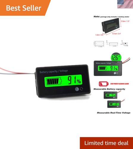 Misuratore batteria 12v 24v - misuratore,