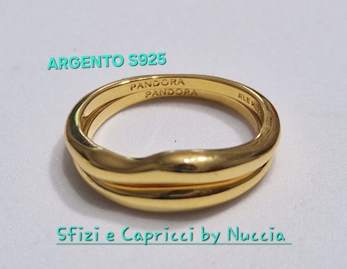 Anello linea sinuosa - anello,