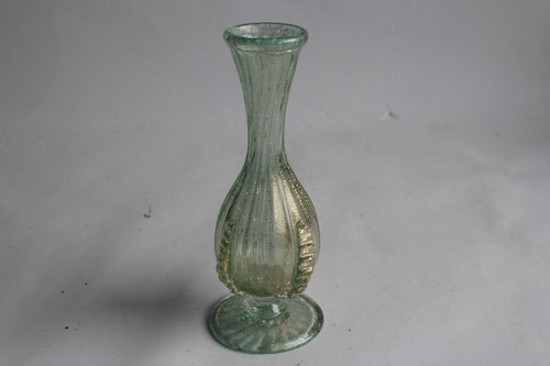 Vase murano vert - vase, or