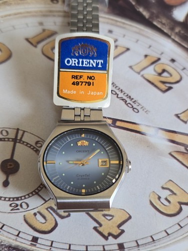 Reloj vintage orient crystal - vintage,