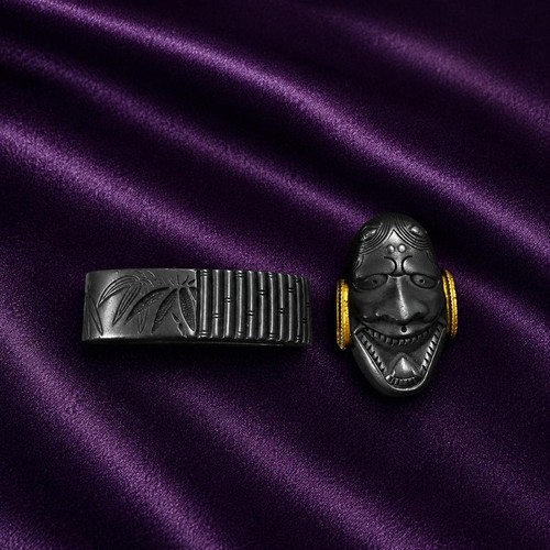Fuchi kashira tosogu hannya - fuchi-kashira,