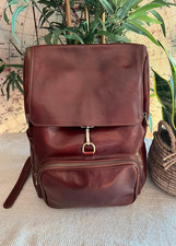 Zaino uomo in vera pelle