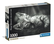Clementoni - Puzzle 1000 Pezzi per Adulti e Ragazzi, Collection, Tema Kitty UG4E