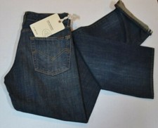 Pantaloni in Jeans, uomo Energie, Straight Morris, scuro, tipo a zampa 