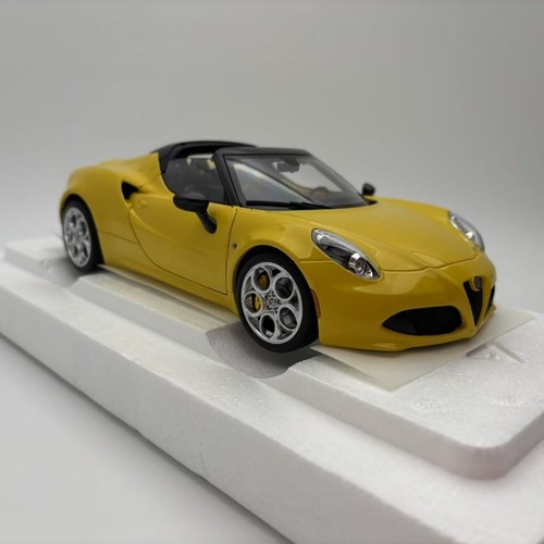 Autoart alfa romeo yellow 2 - alfa,