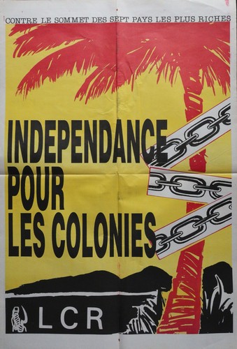 Affiche lcr indépendance pour - affiche,