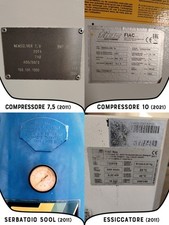 COMPRESSORI con essiccatore e serbatoio FIAC