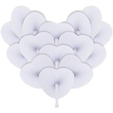 Ventagli Bianchi Pieghevoli a