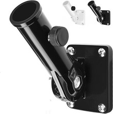 Portabandiera, Staffa per Palo Bandiera da Esterno Casa, Supporto per Bandiera in Metallo Resistente,