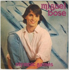 Miguel Bose' Vinyl 7" Olympic Games CBS 8585