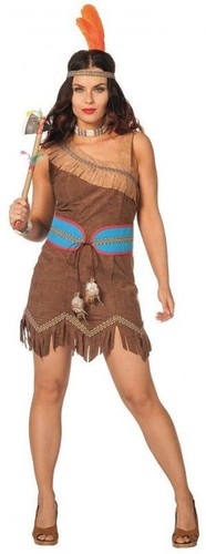 Abito sexy costume squaw