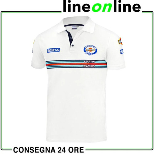 Sparco polo replica martini - sparco,