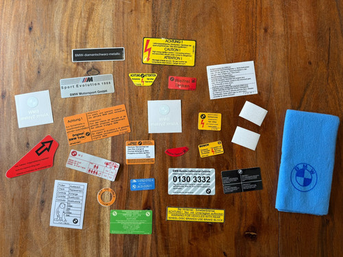 Set decalcomanie restauro - , e30