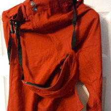 Pantaloni rossi punk rock anni