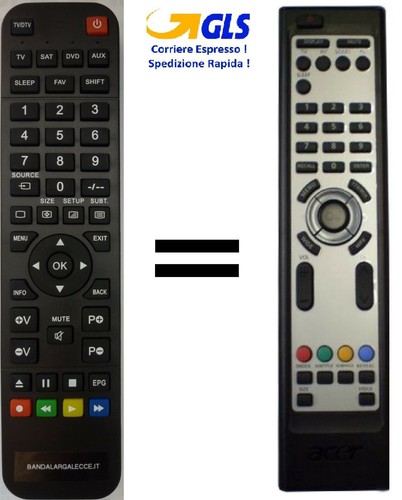 Telecomando gia programmato - telecomando, gia'