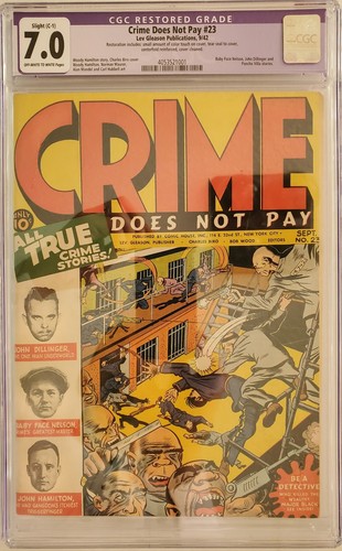 Crimine non paga cgc 7 - cgc, 7.0