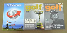 N5183  3 FANTASTICAHE RIVISTE GOLF TURISMO VACANZE DRIVE FERRI TIGER RYDER