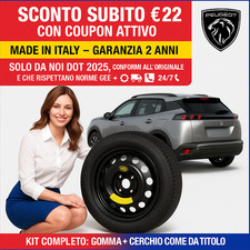 💥Kit Ruotino Scorta Peugeot