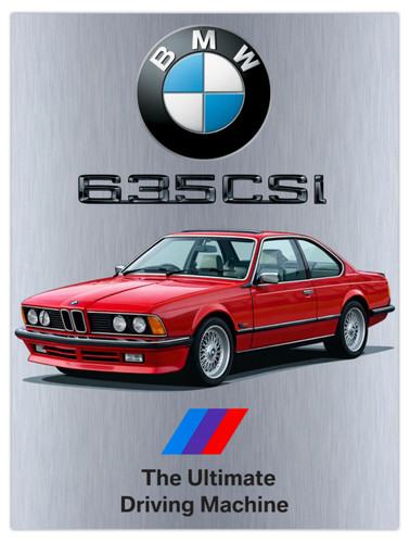 Bmw 635 csi 24 poster - bmw,