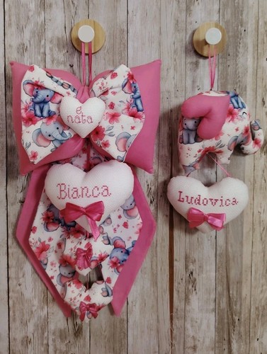 Fiocco nascita bimba - , più