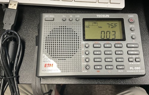 Tecsun pl380 dsp - am, onde