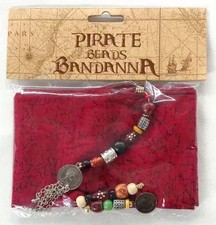 Bandana con perline Pirati dei