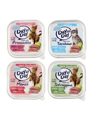 Adoc gatto mix pate - gatto, pate'