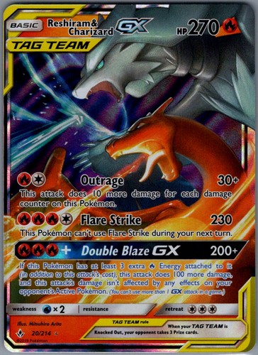 Reshiram charizard gx ultra - &,