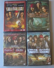 4DVD PIRATES DES CARAIBES -