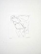 Saetti Bruno (Bologna, 1902-1984) OPERA GRAFICA INCISIONE ACQUAFORTE Firmata