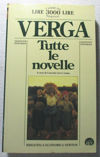 Libro giovanni verga - libro,