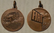 medaglia auto ricognizione FIAT 3° gara 1958