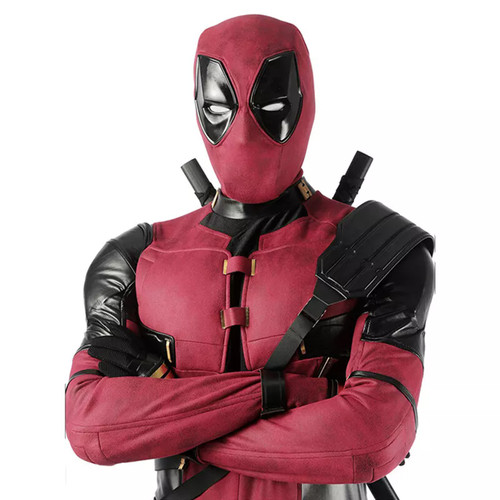 Deadpool tuta cosplay - cosplay, viso