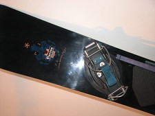 Vintage Snowboard BURTON Five Point Three Race signed Peter Bauer Jean Nerva'