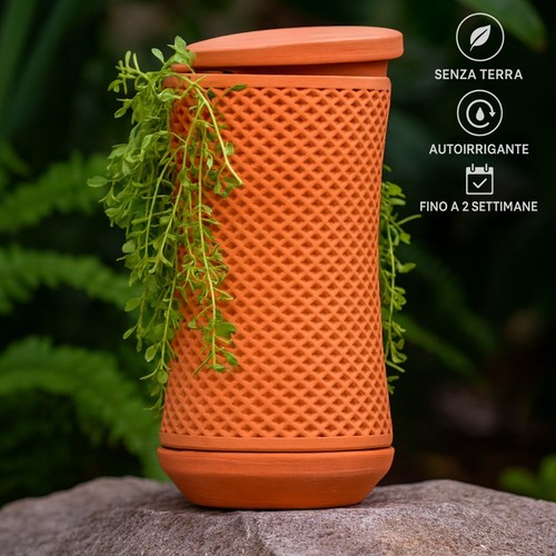 Vaso autoirrigante ceramica - vaso,