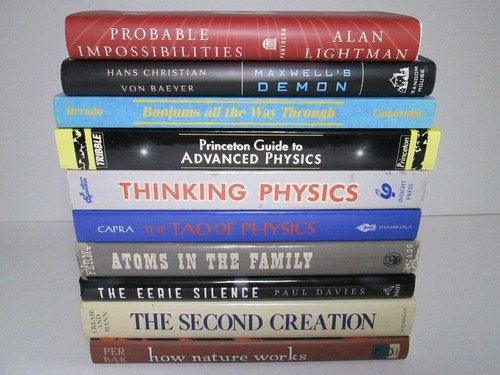 Physics book lot quantum - physics,