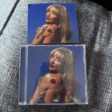 sabrina carpenter CD And Signed Art Card