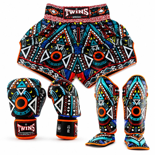 Twins boxing set guantoni - set,