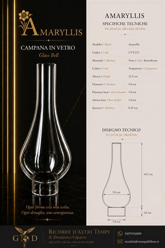 Rif 0012 campana vetro per - rif,